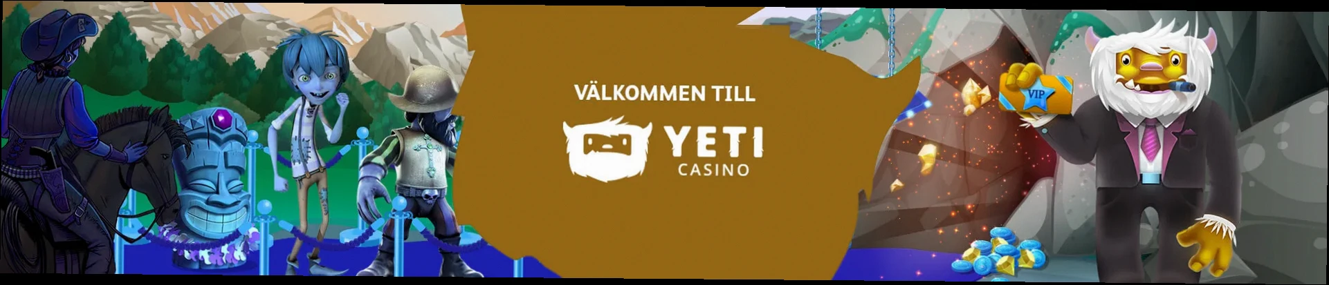 Yeti Casino bonus 2 000 SEK
